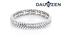 Silver Bracelet Braided