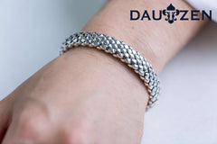 Silver Bracelet Dragonscale