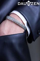 Silver Bracelet Dragonscale
