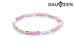 Silver bracelet capsule alternate links